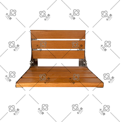 Oak folding stool